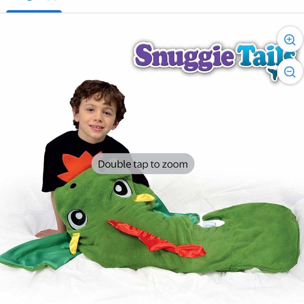 Green Dragon Plush Blanket
